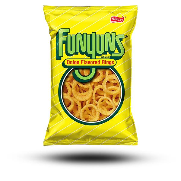 Süßigkeiten aus aller Welt, amerikanische Süßigkeiten, internationale Süßigkeiten, Süßigkeiten bestellen, Sweets online, amerikanische Cereals, amerikanische Cornflakes, Funnyuns Onion Flavored Rings