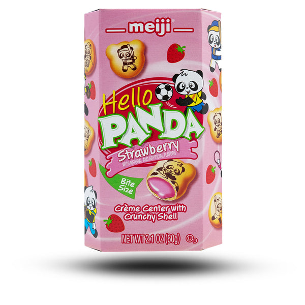 Süßigkeiten aus aller Welt, asiatische Süßigkeiten, japanische Süßigkieten, Süßigkeiten bestellen, Sweets online, internationale Süßigkeiten, Kekse und Kuchen aus aller Welt, Hello Panda Strawberry