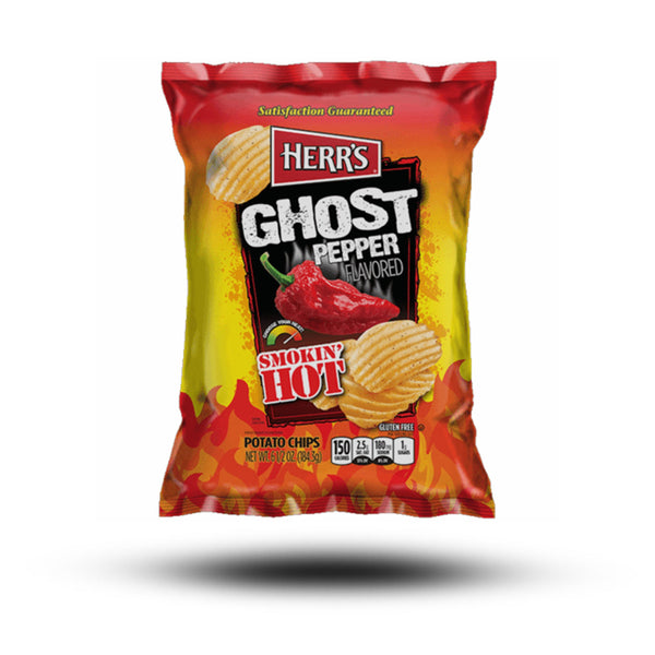 Süßigkeiten aus aller Welt, amerikanische Süßigkeiten, Süßigkeiten bestellen, Sweets online, internationale Süßigkeiten, Chips aus aller Welt, American Sweets, Herrs Ghost Pepper Potato Chips