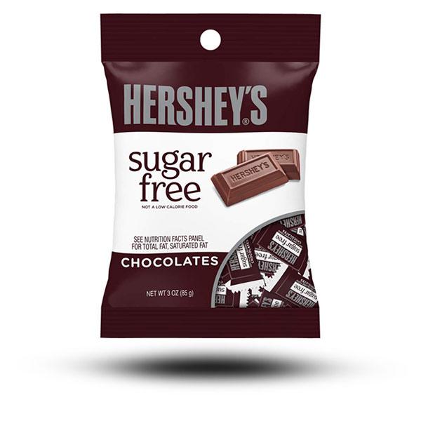 Süßigkeiten aus aller Welt, amerikanische Süßigkeiten, Süßigkeiten bestellen, Sweets online, internationale Süßigkeiten, Chips aus aller Welt, American Sweets, Hersheys Sugar Free Milk Chocolate Minis