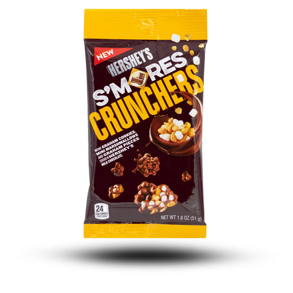 Süßigkeiten aus aller Welt, amerikanische Süßigkeiten, internationale Süßigkeiten, Süßigkeiten bestellen, Sweets online, Schokolade aus aller Welt, American Sweets, Hersheys Smores Crunchers Snack