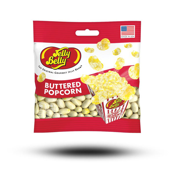  Süßigkeiten aus aller Welt, amerikanische Süßigkeiten, Süßigkeiten bestellen, Sweets online, internationale Süßigkeiten, American Candy, American Sweets, Jelly Belly Buttered Popcorn Jelly Bean