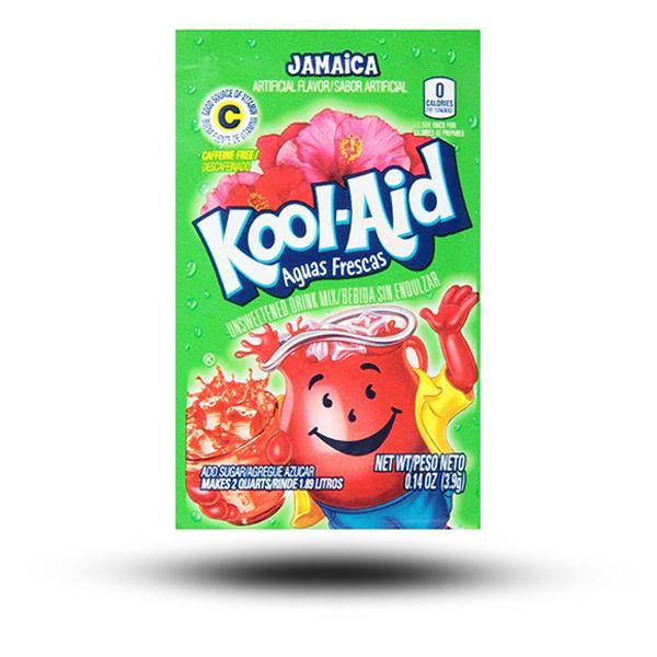 amerikanische Getränke, Getränke aus aller Welt, internationale Getränke, amerikanische Drinks, Drinks aus aller Welt, Kool Aid Jamaica Softdrink Mix