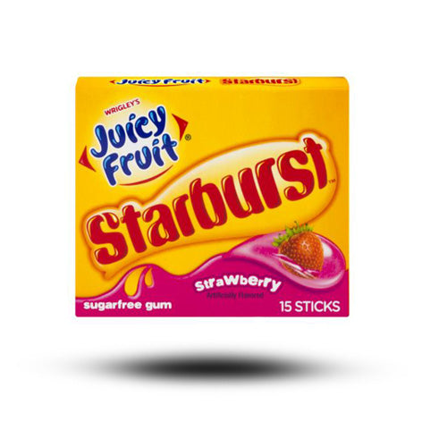 Starburst Strawberry Juicy Fruit Gum 37,5g