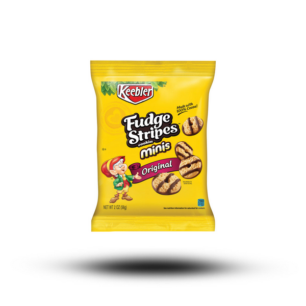 Süßigkeiten aus aller Welt, amerikanische Süßigkeiten, Süßigkeiten bestellen, Sweets online, internationale Süßigkeiten, Kekse und Kuchen aus aller Welt, American Sweets, Keebler Mini Fudge Stripes