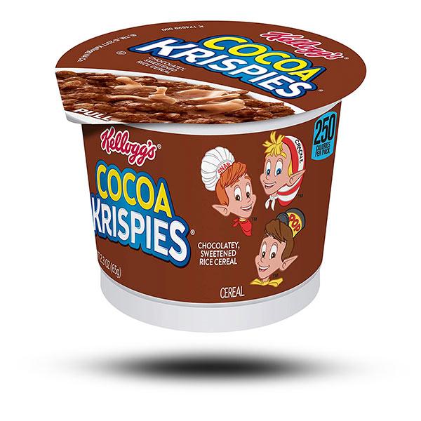 Süßigkeiten aus aller Welt, amerikanische Süßigkeiten, internationale Süßigkeiten, Süßigkeiten bestellen, Sweets online, amerikanische Cereals, amerikanische Cornflakes, Kelloggs Cereal in a Cup Cocoa Krispies