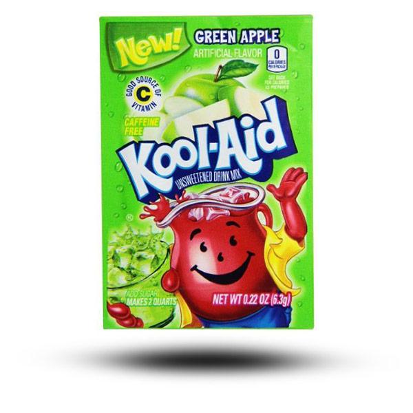 amerikanische Getränke, Getränke aus aller Welt, internationale Getränke, amerikanische Drinks, Drinks aus aller Welt, Kool Aid Green Apple