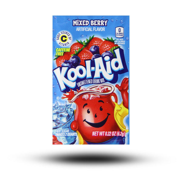 Getränke aus aller Welt, amerikanische Getränke, American Drinks, Drinks aus aller Welt, Kool Aid Mixed Berry