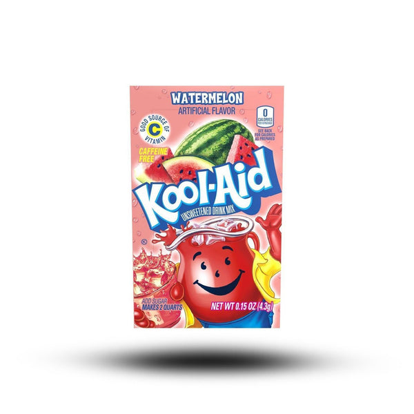 Getränke aus aller Welt, amerikanische Getränke, American Drinks, Drinks aus aller Welt, Kool Aid Watermelon Soft Drink Mix