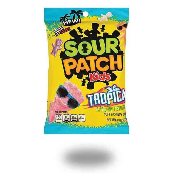 Süßigkeiten aus aller Welt, amerikanische Süßigkeiten, internationale Süßigkeiten, Fruchtgummi aus aller Welt, American Sweets, Sour Patch Kids Tropical