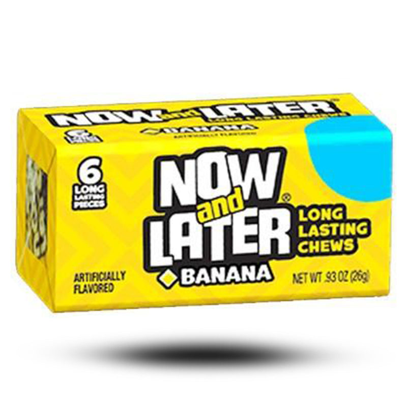 Süßigkeiten aus aller Welt, amerikanische Süßigkeiten, Süßigkeiten bestellen, Sweets online, internationale Süßigkeiten, American Candy, American Sweets, Now & Later Morphs banana